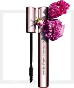 Clarins Wonder Perfect Mascara 4D Mascara - 01 Perfect Black - Zwart -Cosmeticawinkel 1002x1200