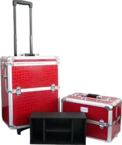 Veronica NAIL-PRODUCTS Aluminium Nagel Trolley 3 In 1 CROCO ROOD, Pedicure, Manicure. Ook Als Sinterklaas Trolley, Trolly, Koffer! 13 Veronica NAIL-PRODUCTS Aluminium Nagel Trolley 3 In 1 CROCO ROOD, Pedicure, Manicure. Ook Als Sinterklaas Trolley, Trolly, Koffer! -Cosmeticawinkel 1015x1200