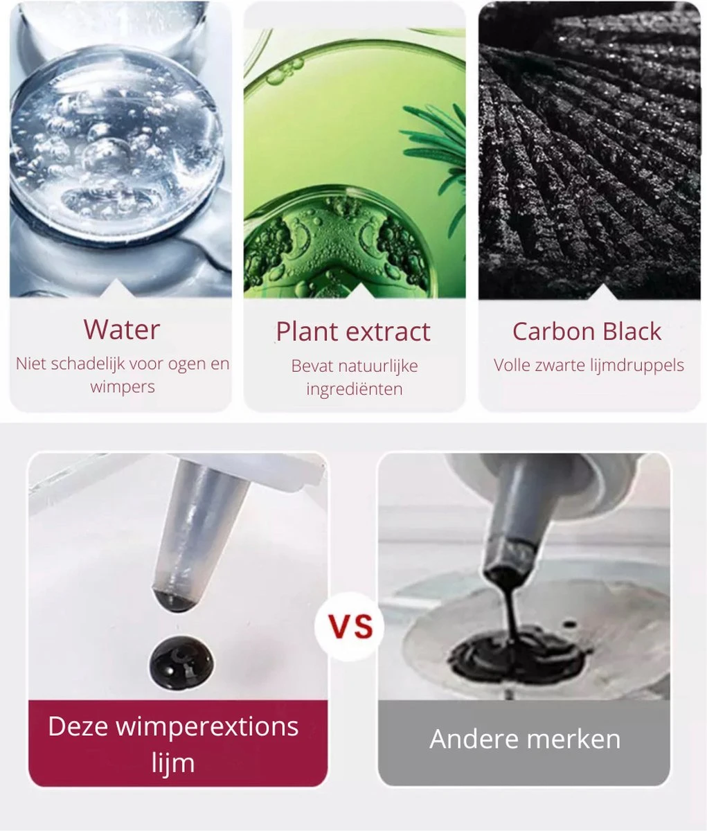 Marnifique® - Professionele Wimperextensions Lijm - Lash Extensions Bonder - Lash Extensions Glue - Wimperextension Lijm Professionel - Wimperextensions - Zwart - 5ml 9 Marnifique® - Professionele Wimperextensions Lijm - Lash Extensions Bonder - Lash Extensions Glue - Wimperextension Lijm Professionel - Wimperextensions - Zwart - 5ml - Afbeelding 7