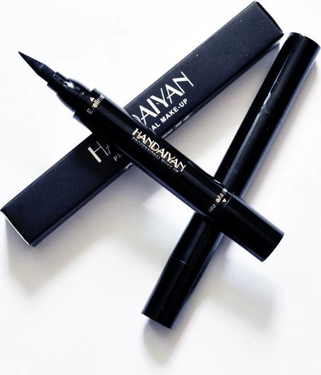 Joya Beauty® Eyeliner Met Wing Stempel | Zwarte Oog Stempel | 2 In 1 Eyeliner | Eyeliner Tool | Wing Eyeliner | Wing Stamp 11 Joya Beauty® Eyeliner Met Wing Stempel | Zwarte Oog Stempel | 2 In 1 Eyeliner | Eyeliner Tool | Wing Eyeliner | Wing Stamp - Afbeelding 9