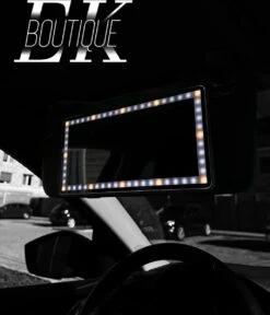 Merkloos EK Boutique 'auto Zonneklep Make-up Spiegel Met Led Verlichting' (oplaadbaar) (wit) 'make-up Spiegel Auto' 'make-up Spiegel Met Led' 'make-up Spiegel' 'make-up Spiegel Met Led' 'make-up Spiegel' -Cosmeticawinkel 1028x1200 1