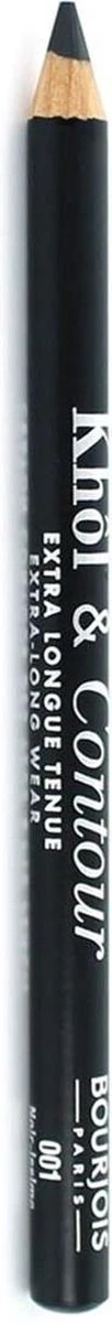 Bourjois Khol & Contour Extra Long Wear Oogpotlood - 001 Black 9 Bourjois Khol & Contour Extra Long Wear Oogpotlood - 001 Black - Afbeelding 7