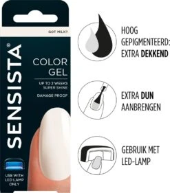 Sensista Color Gel Got Milk?- Wit