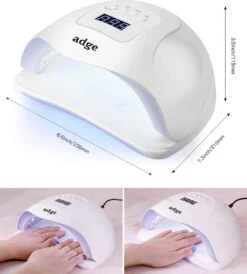Adge - 54W LED Nageldroger Voor Gelnagels - Geschikt Voor ALLE Nagel Gellak - 36 LEDs - Met Timer 15 Adge - 54W LED Nageldroger Voor Gelnagels - Geschikt Voor ALLE Nagel Gellak - 36 LEDs - Met Timer -Cosmeticawinkel 1080x1200 2