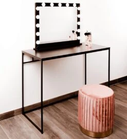 Make Up Spiegel Met Verlichting | Vivo | Hollywood Spiegel | Zwart | Touch | 3 Standen | 70x54 13 Make Up Spiegel Met Verlichting | Vivo | Hollywood Spiegel | Zwart | Touch | 3 Standen | 70x54 -Cosmeticawinkel 1094x1200 4