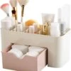 Make-Up Organizer Met Lade – Roze – Geschikt Voor Kwasten, Make-Up Producten & Wattenschijfjes -Cosmeticawinkel 1099x1200 2