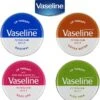 Maybelline Vaseline Lip Therapy Set Van 4, Rosy Lips, Aloë Vera, Cacao & Original