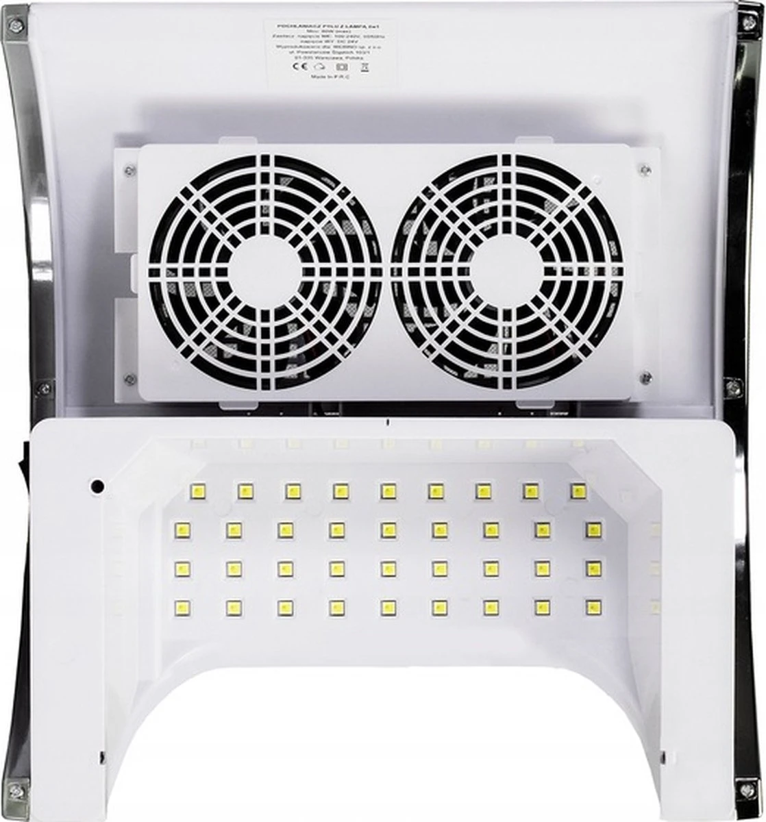 Merkloos UV/LED Lamp - 80W - Inclusief Afzuiging - Wit - Timer - 2 In 1 Nagellamp - Gellak - Salon - Nagelsalon - Afzuiger Nagels - Nagellamp - Nageldroger - UV Lamp - Led Lamp 7 Merkloos UV/LED Lamp - 80W - Inclusief Afzuiging - Wit - Timer - 2 In 1 Nagellamp - Gellak - Salon - Nagelsalon - Afzuiger Nagels - Nagellamp - Nageldroger - UV Lamp - Led Lamp - Afbeelding 5