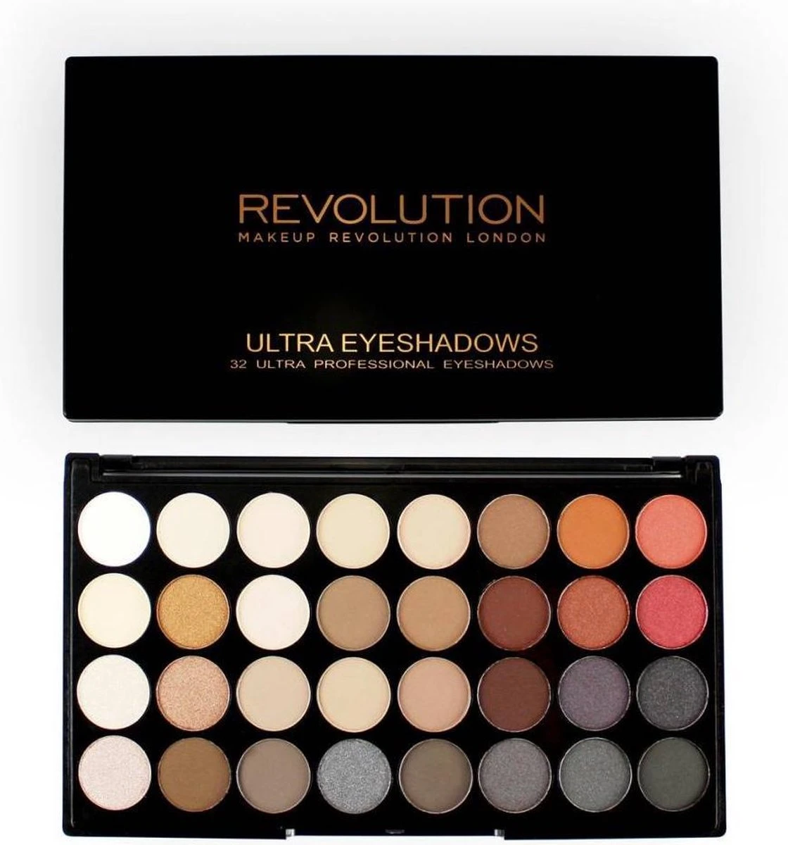 Makeup Revolution Flawless 2 Ultra Eyeshadows - Oogschaduw Palette - 32 Kleuren 4 Makeup Revolution Flawless 2 Ultra Eyeshadows - Oogschaduw Palette - 32 Kleuren - Afbeelding 2