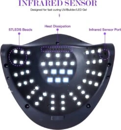 Professionele 180W LED Nageldroger Lamp - Gel Nagel Droger - 180W De Sterkste Nagellamp Op De Markt - Geschikt Voor Elke Nagel, Sneller Droger Voor Gel Polish Nail Apparatuur Automatische Sensor Nail Art Gereedschap Voor Vingernagel En Teennagel 9 Professionele 180W LED Nageldroger Lamp - Gel Nagel Droger - 180W De Sterkste Nagellamp Op De Markt - Geschikt Voor Elke Nagel, Sneller Droger Voor Gel Polish Nail Apparatuur Automatische Sensor Nail Art Gereedschap Voor Vingernagel En Teennagel -Cosmeticawinkel 1122x1200 1