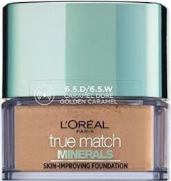 L'Oréal True Match Minerals Poeder Foundation - 6.5.D/6.5.W Golden Caramel 7 L'Oréal True Match Minerals Poeder Foundation - 6.5.D/6.5.W Golden Caramel -Cosmeticawinkel 1136x1200