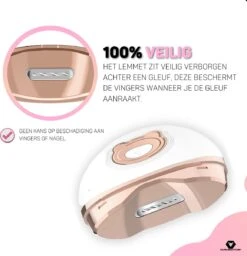 Vulpes BeautyCare® Elektrische Nagelknipper - Nagelschaar Met Opvangbakje – Veilige Nagelschaar Voor Baby’s, Kinderen, Volwassenen En Ouderen - Draadloos En Geruisloos – USB-Oplaadbaar – Rosé / Wit 16 Vulpes BeautyCare® Elektrische Nagelknipper - Nagelschaar Met Opvangbakje – Veilige Nagelschaar Voor Baby’s, Kinderen, Volwassenen En Ouderen - Draadloos En Geruisloos – USB-Oplaadbaar – Rosé / Wit -Cosmeticawinkel 1160x1200 16