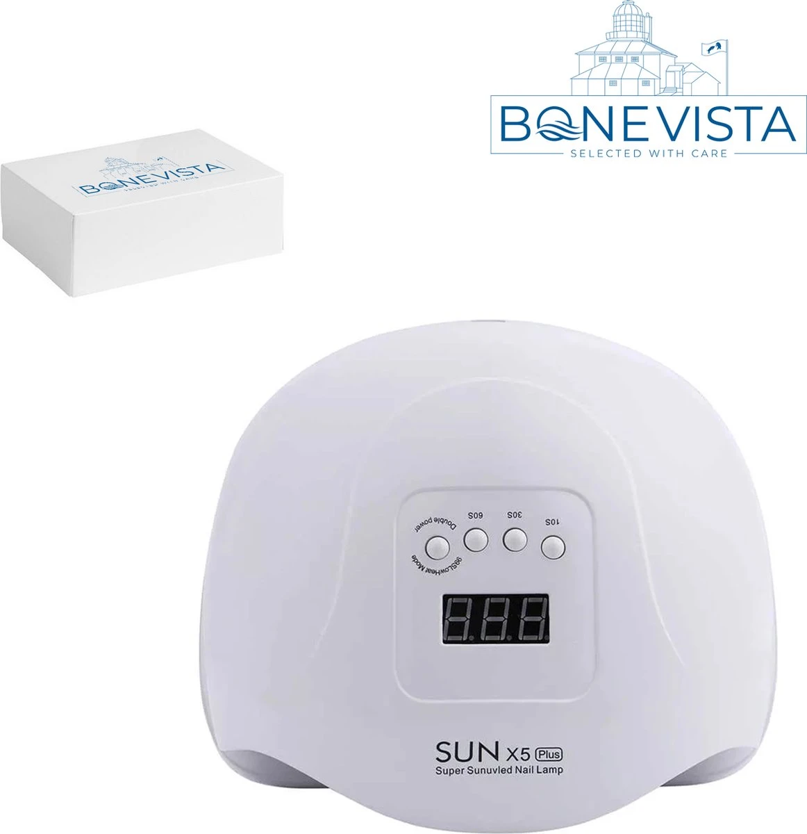 Sun 5 48W Wit Nageldroger Met UV LED Lamp Nagels - Gellak/Gelnagels/Gel Nagellak Droger - Nagellamp / Nagel Lamp 6 Sun 5 48W Wit Nageldroger Met UV LED Lamp Nagels - Gellak/Gelnagels/Gel Nagellak Droger - Nagellamp / Nagel Lamp - Afbeelding 4
