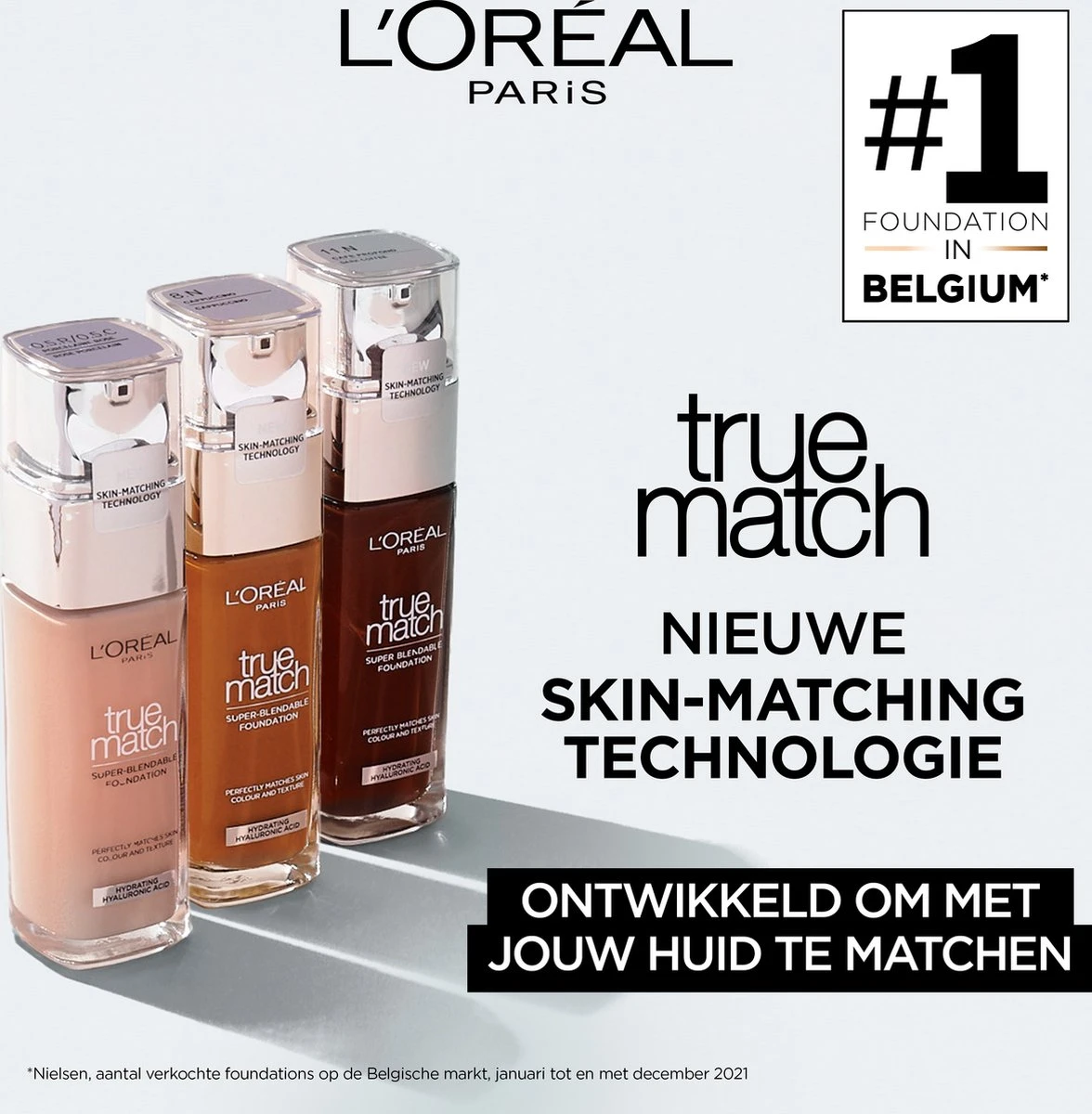 L’Oréal Paris - Accord Parfait Foundation - 8D/W - Natuurlijk Dekkende Foundation Met Hyaluronzuur En SPF 16 - 30 Ml 7 L’Oréal Paris - Accord Parfait Foundation - 8D/W - Natuurlijk Dekkende Foundation Met Hyaluronzuur En SPF 16 - 30 Ml - Afbeelding 5