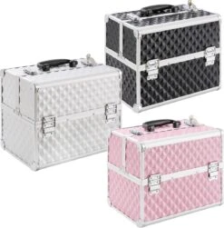 AREBOS Cosmeticakoffer Beauty Case Multikoffer 15 L Zwart 16 AREBOS Cosmeticakoffer Beauty Case Multikoffer 15 L Zwart -Cosmeticawinkel 1181x1200 5