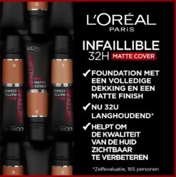 L’Oréal Paris Infaillible 32H Matte Cover Foundation - 115 - Foundation Met Een Volledige Dekking En Een Matte Finish - 30 Ml 11 L’Oréal Paris Infaillible 32H Matte Cover Foundation - 115 - Foundation Met Een Volledige Dekking En Een Matte Finish - 30 Ml -Cosmeticawinkel 1189x1200 3