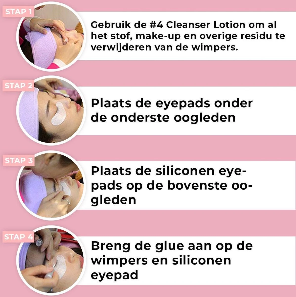 Merkloos Lash Lift Kit - Vernieuwde Wimperlifting Set - Wimperserums Met Wenkbrauw Gel - Lash Lift Set 9 Merkloos Lash Lift Kit - Vernieuwde Wimperlifting Set - Wimperserums Met Wenkbrauw Gel - Lash Lift Set - Afbeelding 7