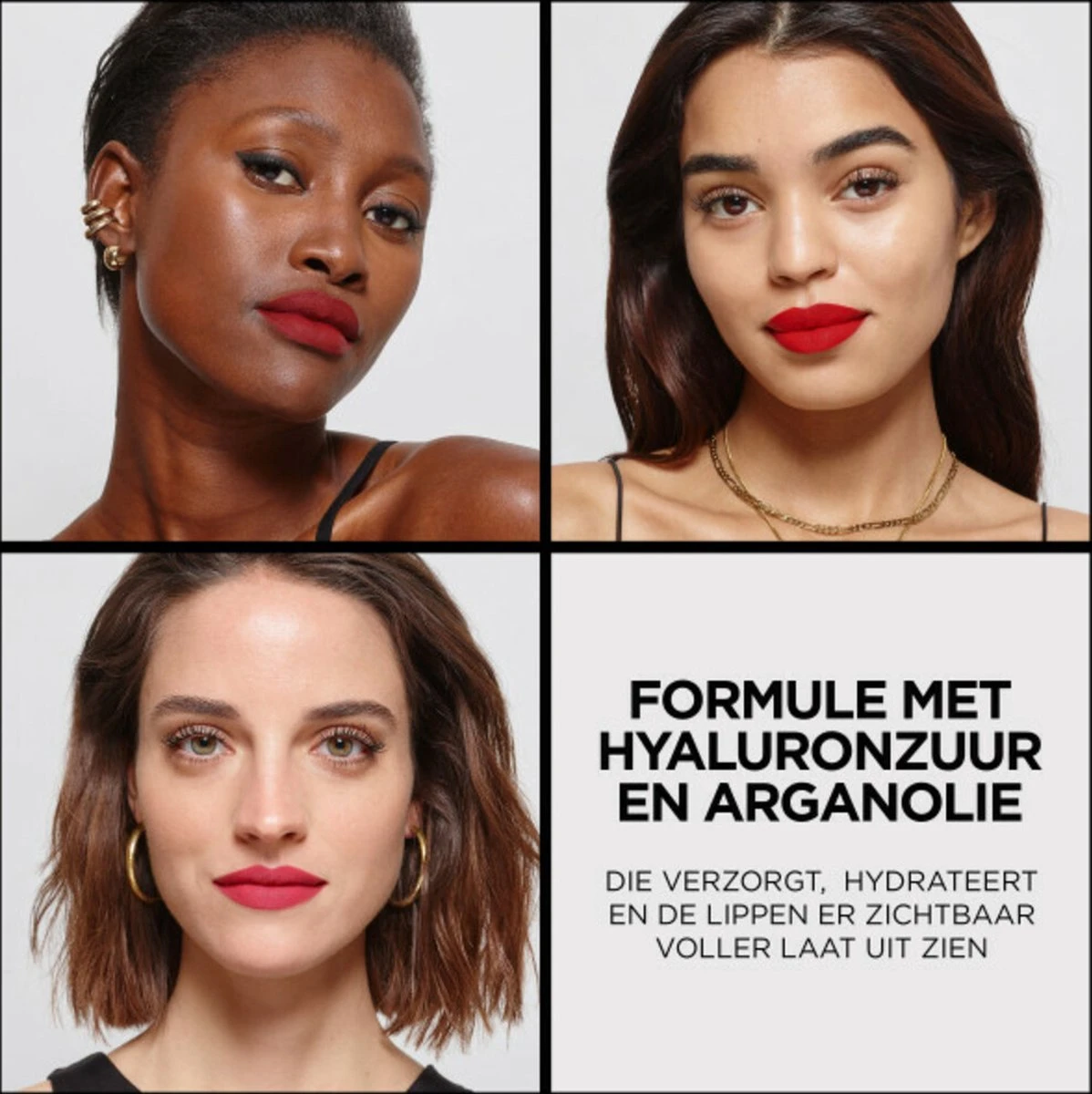 L'Oréal Paris - Color Riche Intense Volume Matte Lipstick - 346 Le Rouge Determination - Lippenstift Rood 7 L'Oréal Paris - Color Riche Intense Volume Matte Lipstick - 346 Le Rouge Determination - Lippenstift Rood - Afbeelding 5