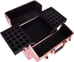Koffer Groot Holo/Golden Rose XXL Met Opbergvakken 15 Koffer Groot Holo/Golden Rose XXL Met Opbergvakken -Cosmeticawinkel 1200x1006 1
