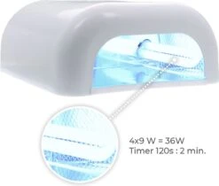 Méanail - Gellak - Kit Cube - Uv Lamp 36 Watt Zonder Timer - Starterspakket - Nude -Cosmeticawinkel 1200x1022