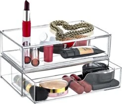 Box Up Make-Up Lade Organizer - Lade Module - Modulair - Transparant -Cosmeticawinkel 1200x1024