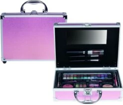 Make Up Koffer Glanzend Roze 8 Make Up Koffer Glanzend Roze -Cosmeticawinkel 1200x1026 2