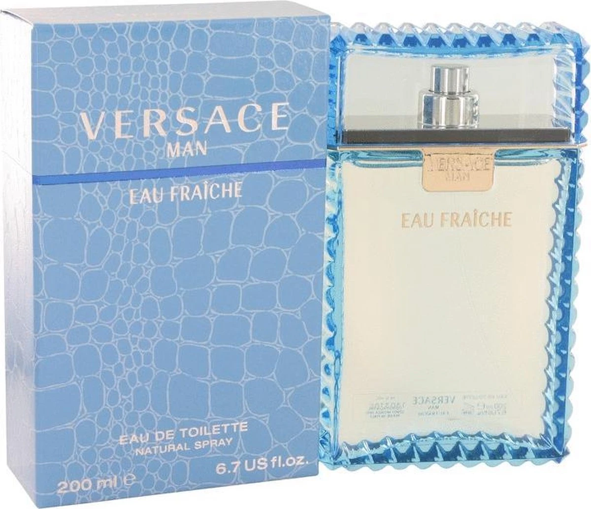 Versace Man Eau Fraiche - Eau De Toilette - 200 Ml 8 Versace Man Eau Fraiche - Eau De Toilette - 200 Ml - Afbeelding 6