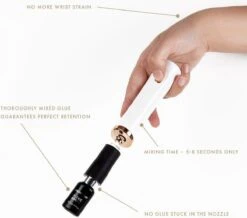 Lashes & More - GLUE SHAKER - Lijmschudder - Inkt Mixen - GLUE MIXER - Voor Het Goed Mengen Van Wimperlijm Nagellak Pigment Of Tattoo Inkt - Met Ventilator -Cosmeticawinkel 1200x1057 1