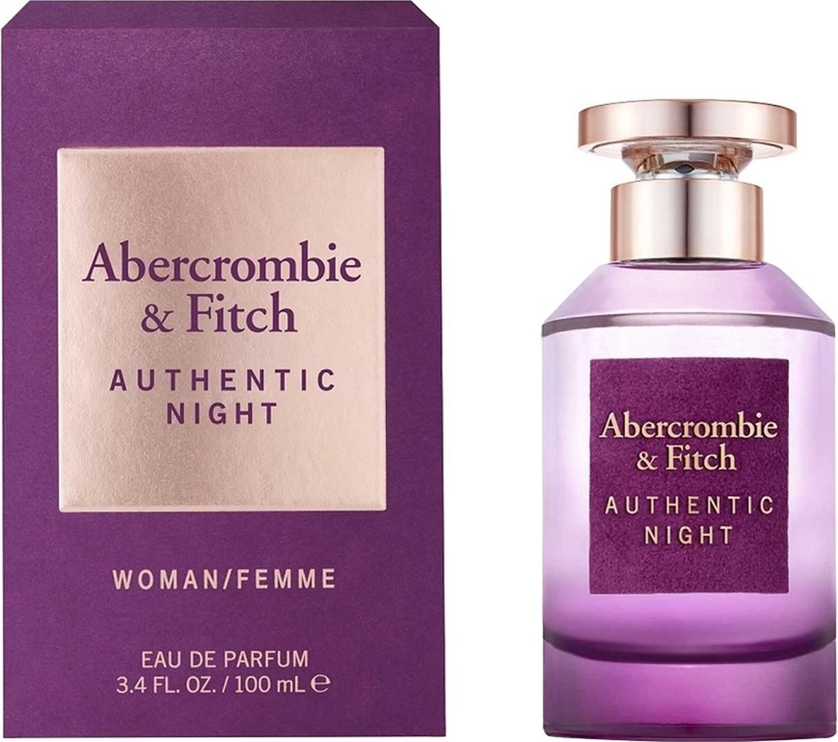Abercrombie & Fitch Authentic Women Night Eau De Parfum Spray 100 Ml 10 Abercrombie & Fitch Authentic Women Night Eau De Parfum Spray 100 Ml - Afbeelding 8