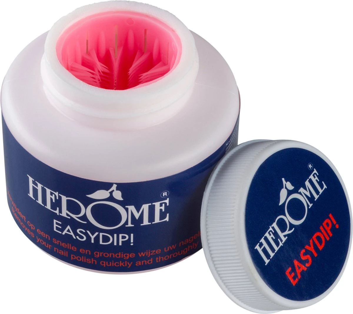 Herome Easydip Nagellakremover Nagellakverwijderaar - In Een Potje Met Ingebouwde Borsteltjes - Navulbaar Met Caring Nail Polish Remover 5 Herome Easydip Nagellakremover Nagellakverwijderaar - In Een Potje Met Ingebouwde Borsteltjes - Navulbaar Met Caring Nail Polish Remover - Afbeelding 3