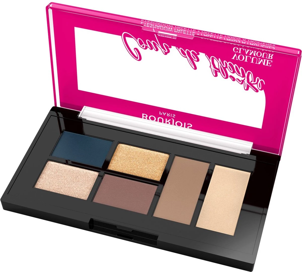 Bourjois Volume Glamour Coup De Coeur Oogschaduw Palette - 02 Cheeky Look 4 Bourjois Volume Glamour Coup De Coeur Oogschaduw Palette - 02 Cheeky Look - Afbeelding 2
