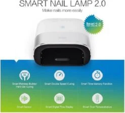 NAGELLAMP - Professionele Nageldroger - 48 Watt - LED UV Nagellamp - Gel Nagellak - 36 LEDlampjes - SMART Sensor – Timer - Nagel Gellak - Wit/Zilver -Cosmeticawinkel 1200x1083 4