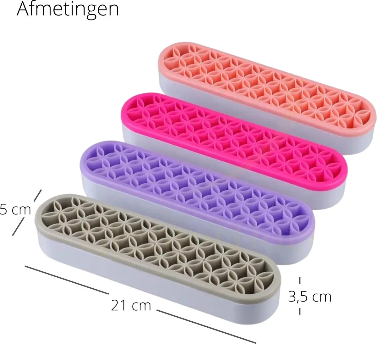 Make Up Organizer - Roze - Make Up Holder - Kwasten Organizer - Make Up Houder - Nagellak/Lipstick Organizer - Lippenstift Houder - Siliconen 8 Make Up Organizer - Roze - Make Up Holder - Kwasten Organizer - Make Up Houder - Nagellak/Lipstick Organizer - Lippenstift Houder - Siliconen - Afbeelding 6