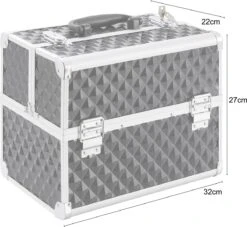 AREBOS Cosmeticakoffer Beauty Case Multikoffer 15 L Zwart 17 AREBOS Cosmeticakoffer Beauty Case Multikoffer 15 L Zwart -Cosmeticawinkel 1200x1101 1