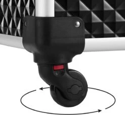 Cosmetische Koffer, Trolley, Make-up Case Met Handvat, 4 Universele Wielen, 4 Uitschuifbare Dienbladen, Make-up Tas, Voor Reizen, Zwart 15 Cosmetische Koffer, Trolley, Make-up Case Met Handvat, 4 Universele Wielen, 4 Uitschuifbare Dienbladen, Make-up Tas, Voor Reizen, Zwart -Cosmeticawinkel 1200x1106 2