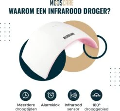 MOOSCARE 36 Watt LED Lamp Voor Gellak Nagels – Nageldroger – Gellak Lamp - UV Lamp Gelnagels - Nail Art Nagellamp - Gel Nagellak Nageldroger -Cosmeticawinkel 1200x1113 6