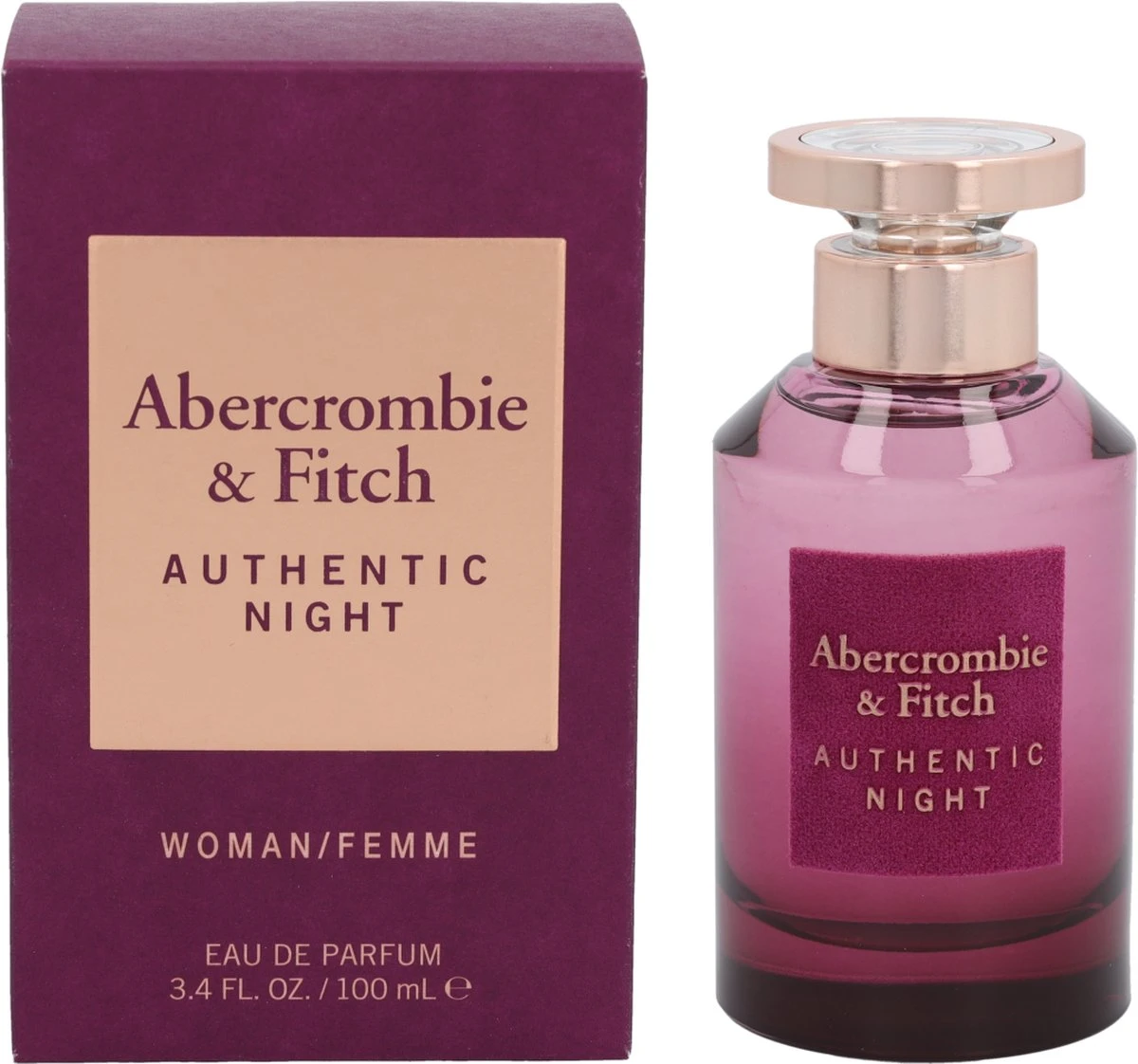 Abercrombie & Fitch Authentic Women Night Eau De Parfum Spray 100 Ml 8 Abercrombie & Fitch Authentic Women Night Eau De Parfum Spray 100 Ml - Afbeelding 6