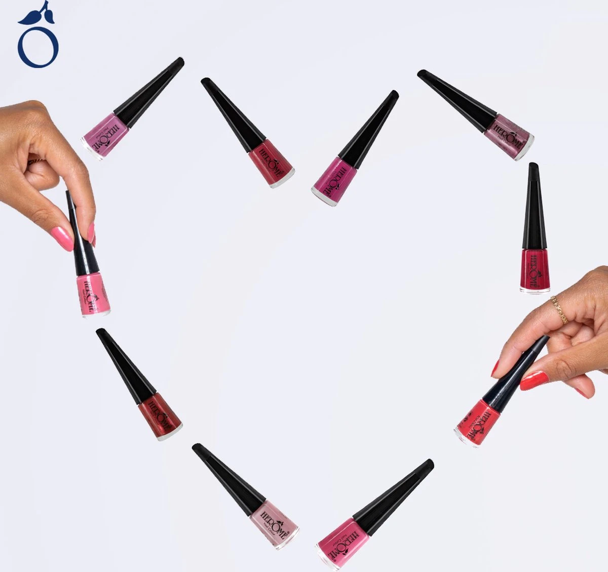 Herome Valentijn Set - 2 Nagellak Kleuren, Protecting Top Coat, Glass Nail File Mini 9 Herome Valentijn Set - 2 Nagellak Kleuren, Protecting Top Coat, Glass Nail File Mini - Afbeelding 7