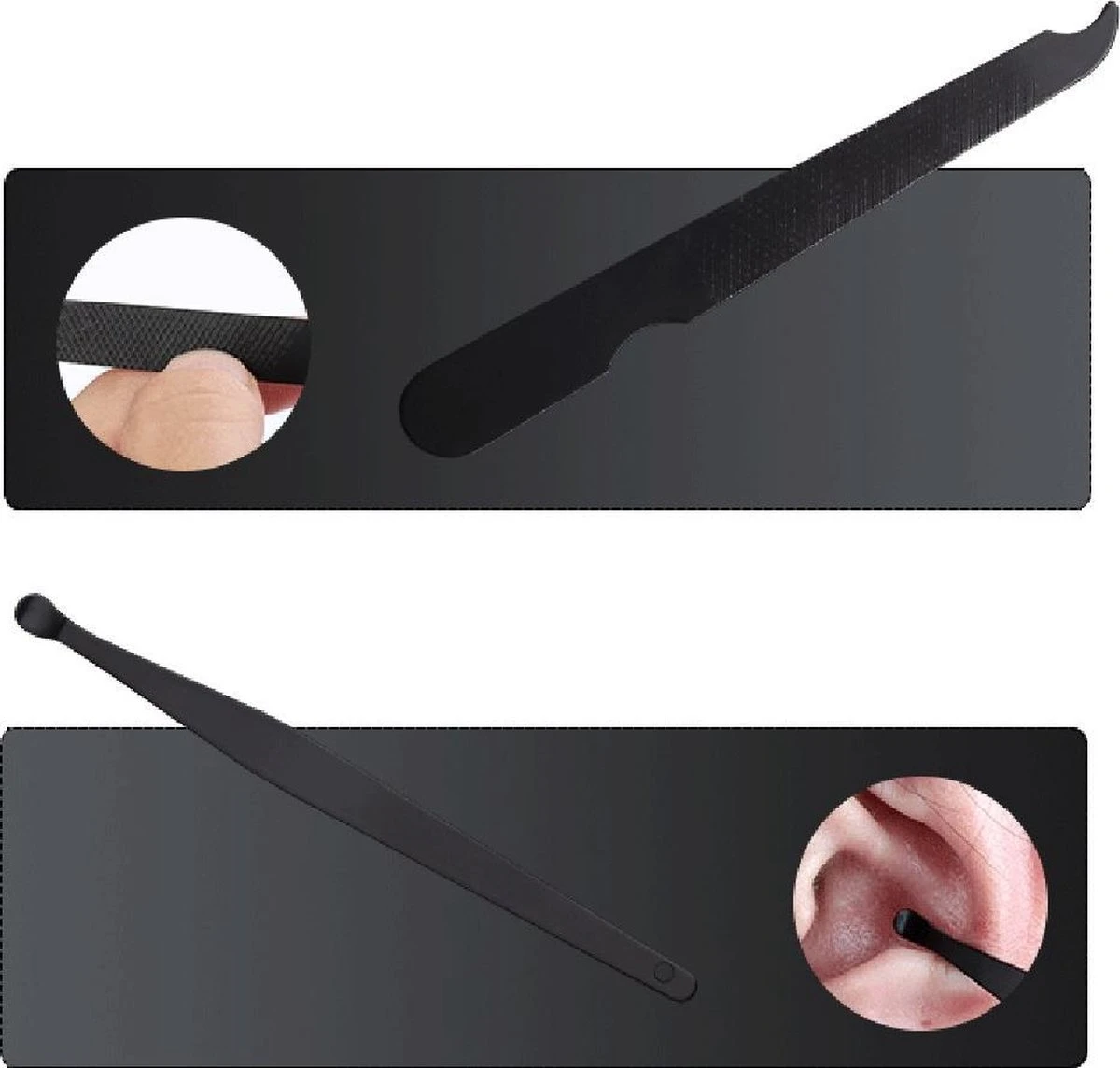 TOPCODE Cosmetics Manicure Set / Nagelschaar Set - #MCNC03 - Zwart 7 Delig - Nagelknipper Set Manicureset - Manicure Setje Pedicureset - Nagelschaartje - Nagelknipper – Nagelknipper Set - Manicureset - Manicuresetje 7 TOPCODE Cosmetics Manicure Set / Nagelschaar Set - #MCNC03 - Zwart 7 Delig - Nagelknipper Set Manicureset - Manicure Setje Pedicureset - Nagelschaartje - Nagelknipper – Nagelknipper Set - Manicureset - Manicuresetje - Afbeelding 5