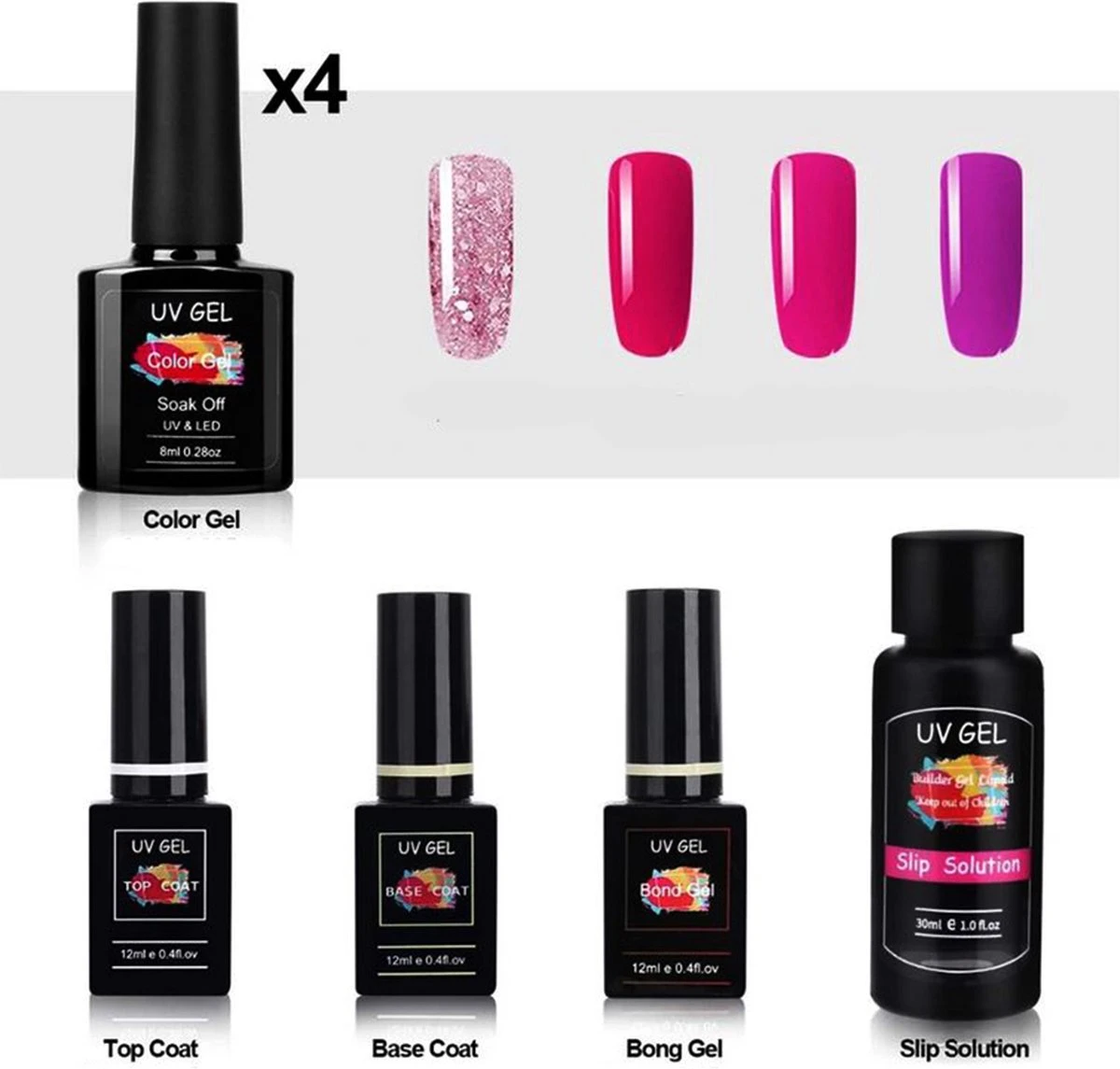 Gelnagels Set | Polygel Kit | Nepnagels | Gellak Set | Nail Art Pakket | 15Ml Kleuren Builder Gel | Crystal Gel | UV Gel | Manicure Set | Gel Nagellak Nagel Decoratie | 6W UV Lamp | Starterspakket | Nail Care | Nagelstad 7 Gelnagels Set | Polygel Kit | Nepnagels | Gellak Set | Nail Art Pakket | 15Ml Kleuren Builder Gel | Crystal Gel | UV Gel | Manicure Set | Gel Nagellak Nagel Decoratie | 6W UV Lamp | Starterspakket | Nail Care | Nagelstad - Afbeelding 5