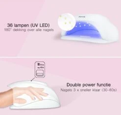 LifeGoods Nageldroger - Voor Gelnagels - 36 LED's - 54W 13 LifeGoods Nageldroger - Voor Gelnagels - 36 LED's - 54W -Cosmeticawinkel 1200x1146 3