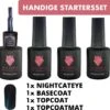 #NIGHTCATEYESERIE - Influence Gellac - Blauwe Gellak - Gellak Blauw UV - Gel Nagellak - Basecoat - Topcoat - Topcoatmat - No Wipe - Startersset - Kado Vrouw - Valentijns Cadeau - Kado Voor Haar - 4 X 10 Ml - Magneet -Cosmeticawinkel 1200x1155 9