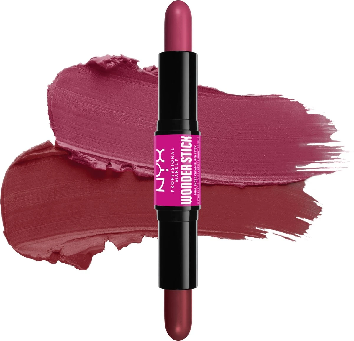 NYX Professional Makeup Wonderstick Blush - WSB04 Deep Magenta And Ginger - Blush Stick 6 NYX Professional Makeup Wonderstick Blush - WSB04 Deep Magenta And Ginger - Blush Stick - Afbeelding 4
