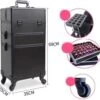 Beautycase / Beautykoffer / Trolley Voor Opbergen Van Uw Persoonlijke Verzorgingsproducten In 3 In 1 Van Aluminium - Bekleed Zwart Fluweel - 8wielen - Kapper - Tattoo - Nagel - Visagie - Make-up - Cosmetica - Schmink - Beauty Case / Beauty Koffer 1 Beautycase / Beautykoffer / Trolley Voor Opbergen Van Uw Persoonlijke Verzorgingsproducten In 3 In 1 Van Aluminium - Bekleed Zwart Fluweel - 8wielen - Kapper - Tattoo - Nagel - Visagie - Make-up - Cosmetica - Schmink - Beauty Case / Beauty Koffer -Cosmeticawinkel 1200x1159 24