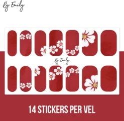 By Emily - Nagel Wrap - Flowery & Red | 14 Stickers Per Vel | Nail Wrap | Nail Art | Trendy | Design | Nagellakvrij | Eenvoudig | Nagel Art | Nagel Wrap | Nagel Stickers | Folie | Zelfklevend | Sjablonen 12 By Emily - Nagel Wrap - Flowery & Red | 14 Stickers Per Vel | Nail Wrap | Nail Art | Trendy | Design | Nagellakvrij | Eenvoudig | Nagel Art | Nagel Wrap | Nagel Stickers | Folie | Zelfklevend | Sjablonen -Cosmeticawinkel 1200x1173 33