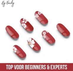 By Emily - Nagel Wrap - Flowery & Red | 14 Stickers Per Vel | Nail Wrap | Nail Art | Trendy | Design | Nagellakvrij | Eenvoudig | Nagel Art | Nagel Wrap | Nagel Stickers | Folie | Zelfklevend | Sjablonen 15 By Emily - Nagel Wrap - Flowery & Red | 14 Stickers Per Vel | Nail Wrap | Nail Art | Trendy | Design | Nagellakvrij | Eenvoudig | Nagel Art | Nagel Wrap | Nagel Stickers | Folie | Zelfklevend | Sjablonen -Cosmeticawinkel 1200x1173 36