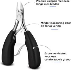 Jumalu - Professionele Nagelschaar - Ingegroeide Teennagel - Kalknagel - Nagel - Nagel - Vingernagel - Teennagels - Vingernagels - Schaar - Teen Vinger Nagel Nagelriem Knipper - Tang Nageltang - Kalknagels - Nagels - Pedicure Manicure Nagelschaartje