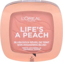 L’Oréal Paris Make-Up Designer Wake Up & Glow Blush - 01 Life's A Peach - Blush 17 L’Oréal Paris Make-Up Designer Wake Up & Glow Blush - 01 Life's A Peach - Blush -Cosmeticawinkel 1200x1180 3