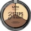NYX Professional Makeup 3 Steps To Sculpt Face Sculpting Palette - Light 3STS02 - Highlighter En Contouring Make-up - 15 Gr 2 NYX Professional Makeup 3 Steps To Sculpt Face Sculpting Palette - Light 3STS02 - Highlighter En Contouring Make-up - 15 Gr -Cosmeticawinkel 1200x1181 1