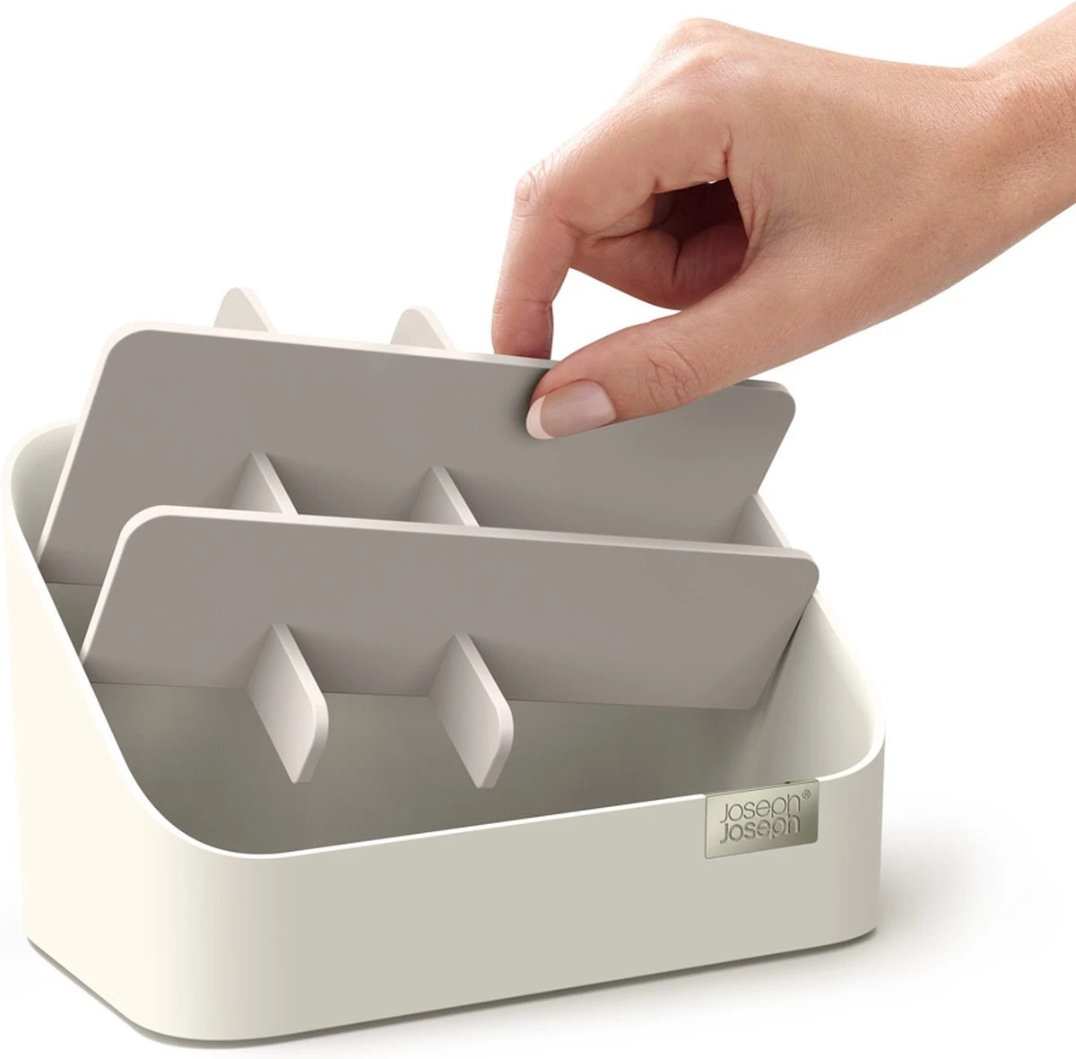 Joseph Joseph Make-up Display - Beige - Sorteervakken 13 Joseph Joseph Make-up Display - Beige - Sorteervakken - Afbeelding 11